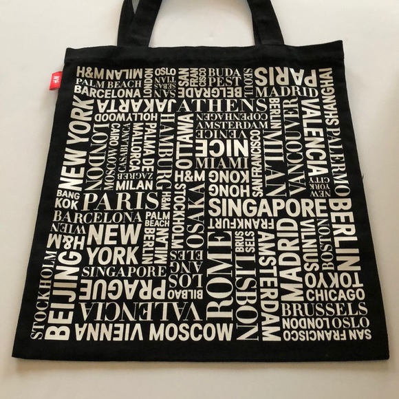 black tote bag h and m